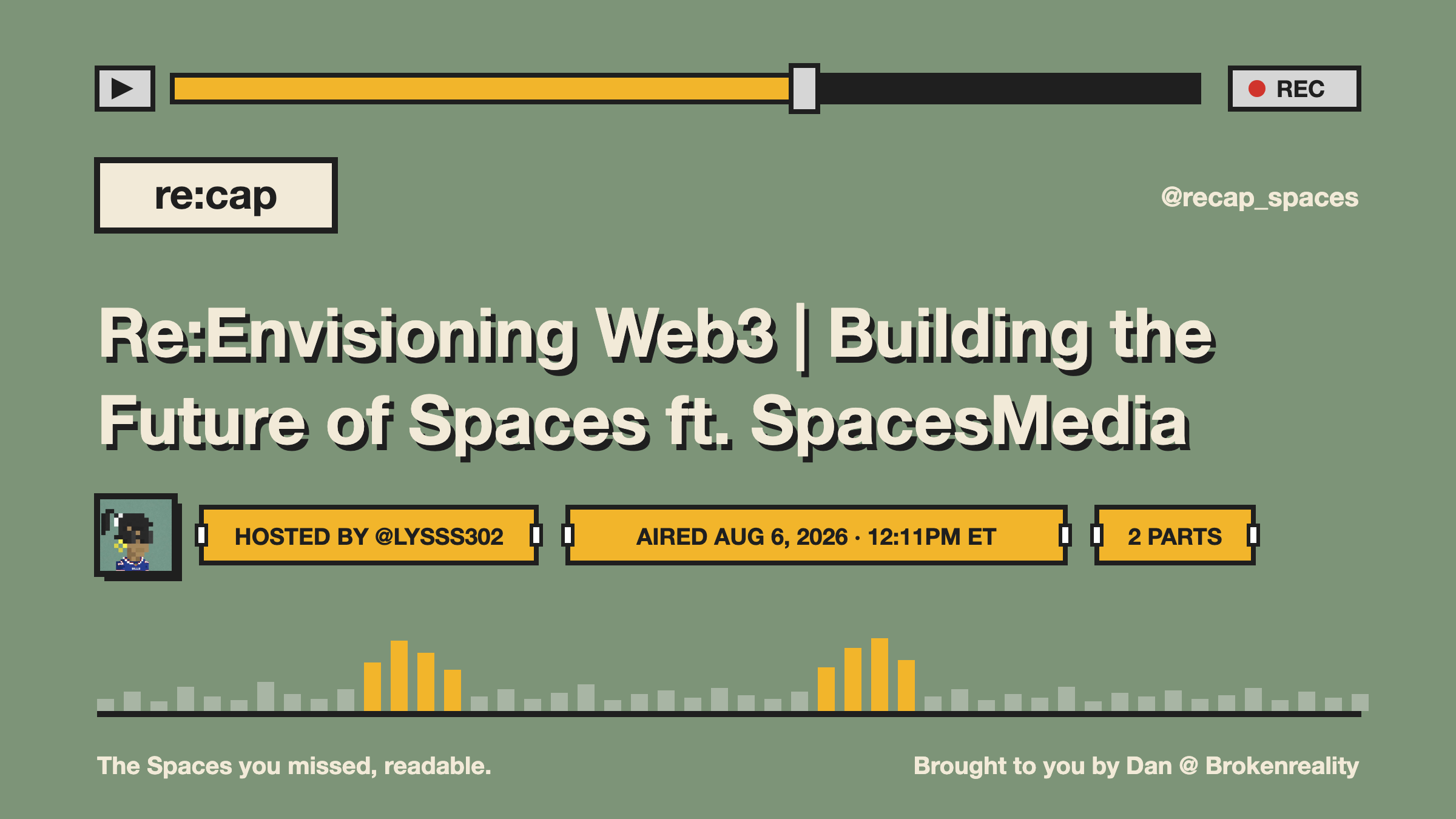 Re:Envisioning Web3 | Building the Future of Spaces ft. SpacesMedia