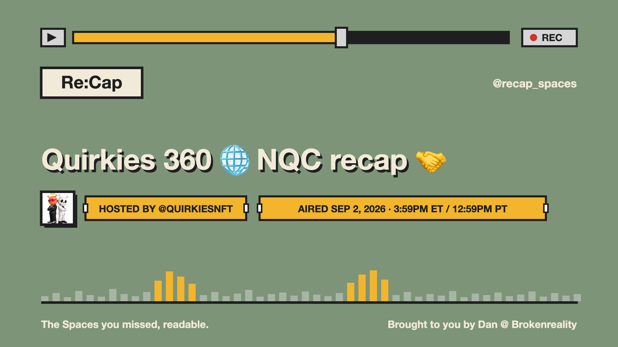 Quirkies 360 🌐 NQC recap 🤝