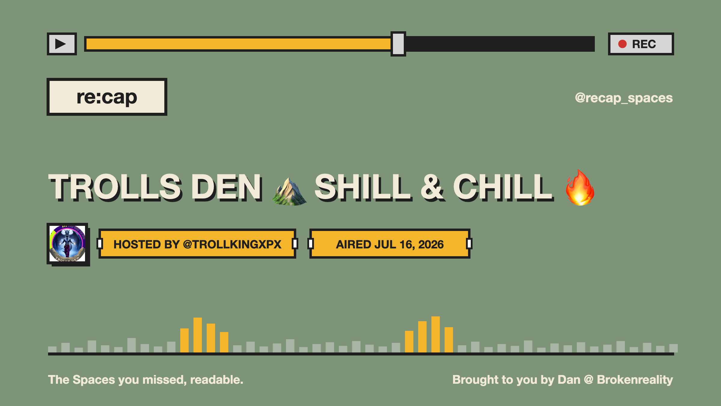 TROLLS DEN ⛰️ SHILL & CHILL 🔥