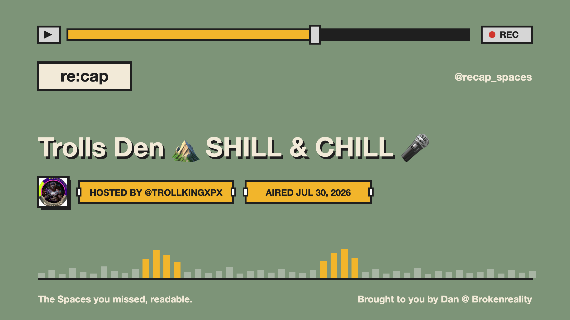Trolls Den ⛰️ SHILL & CHILL 🎤