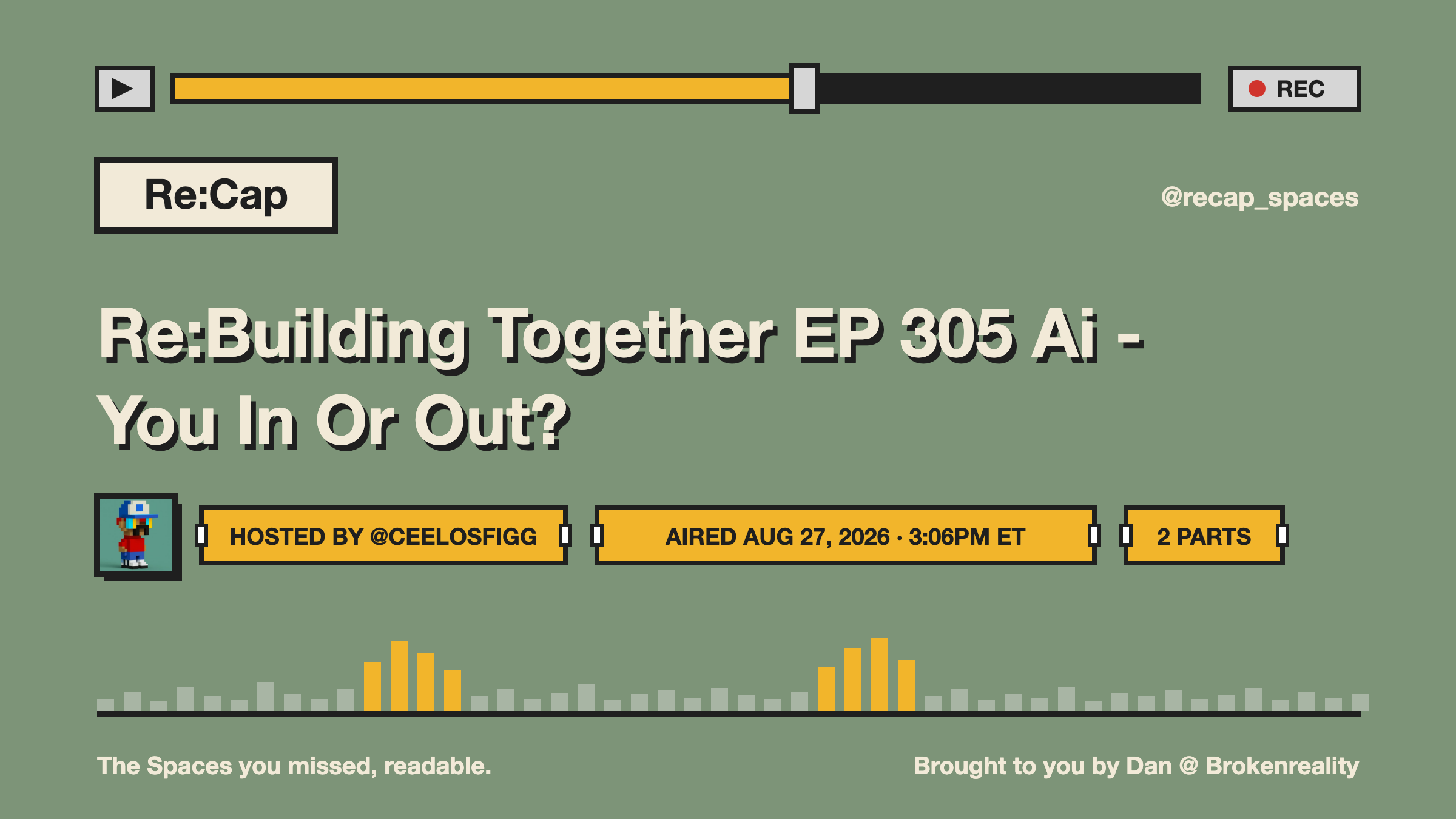 Re:Building Together EP 305 Ai - You In Or Out?