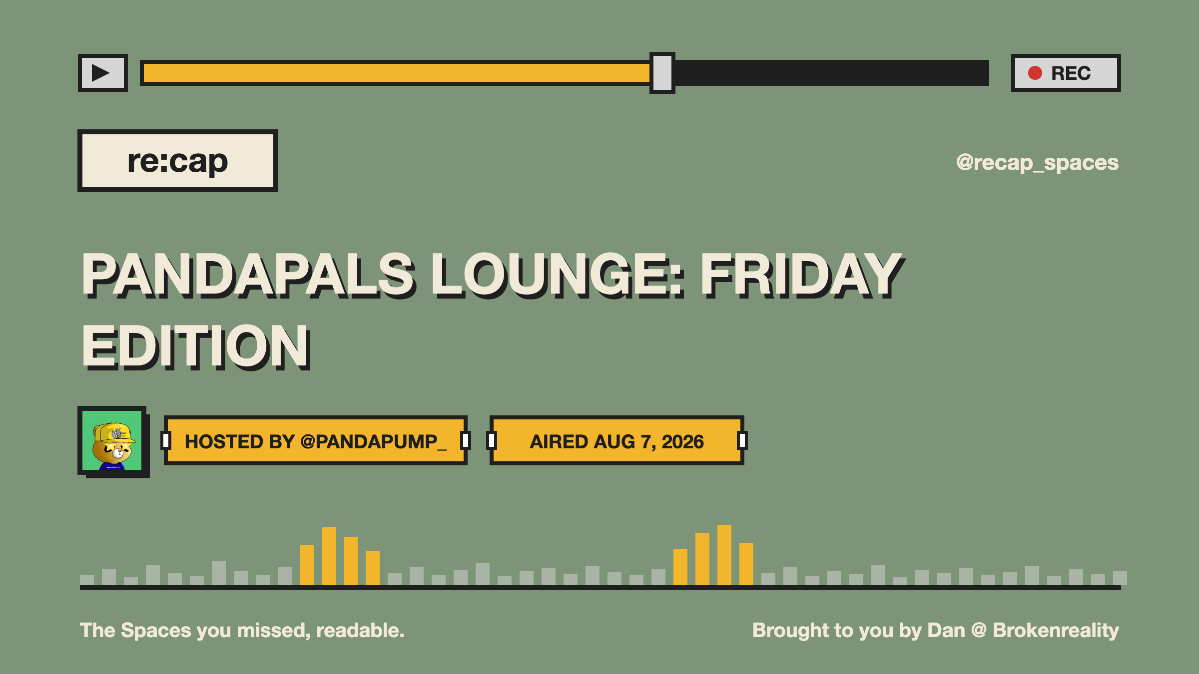 PANDAPALS LOUNGE: FRIDAY EDITION