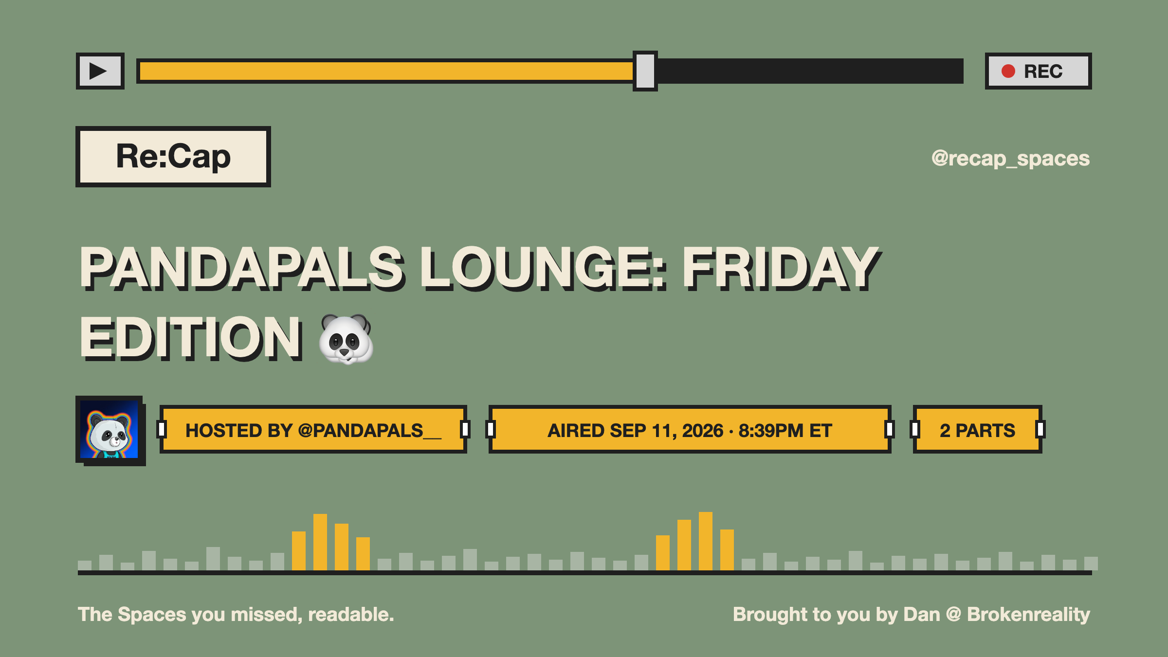 PANDAPALS LOUNGE: FRIDAY EDITION 🐼