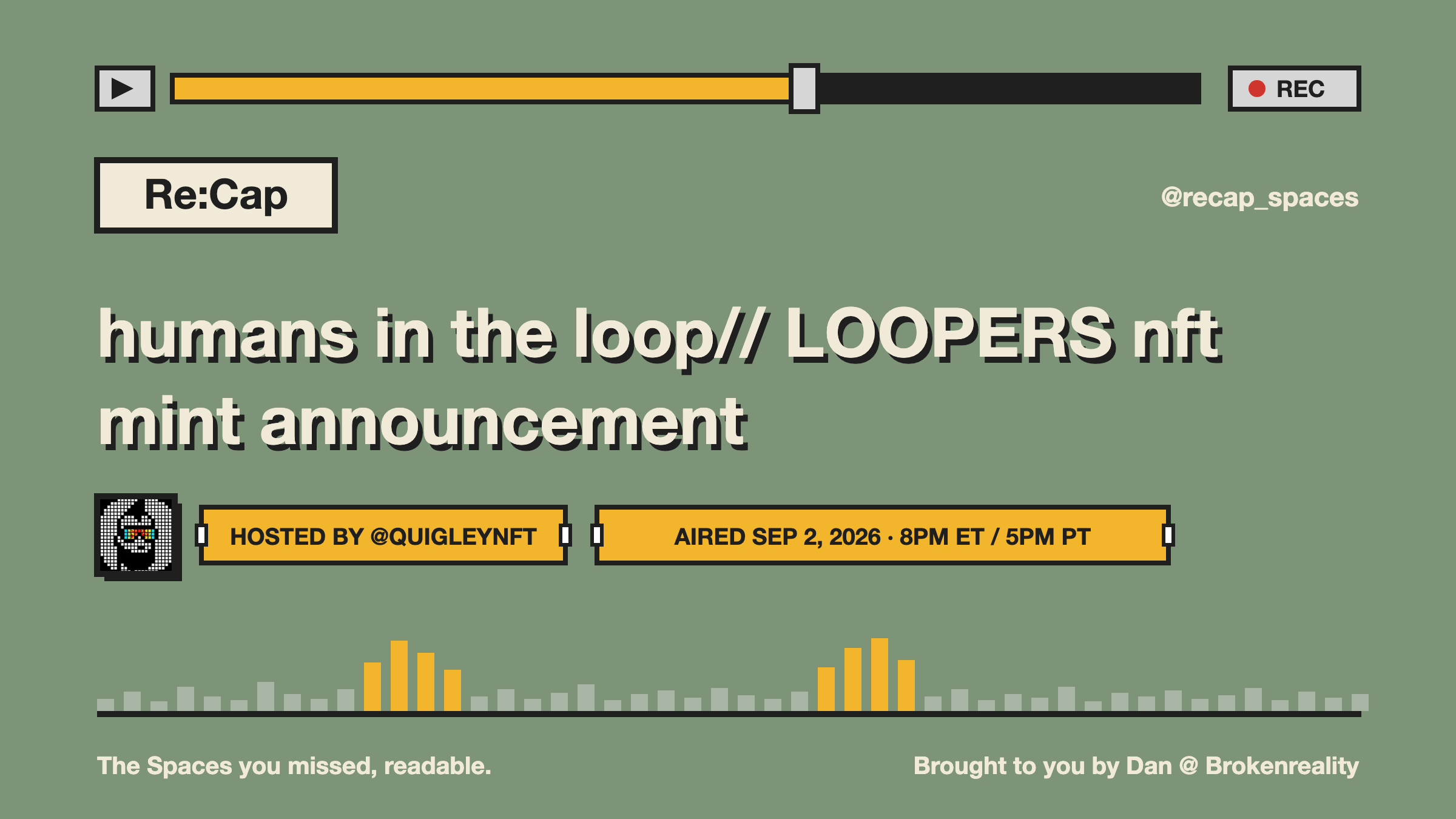humans in the loop// LOOPERS nft mint announcement