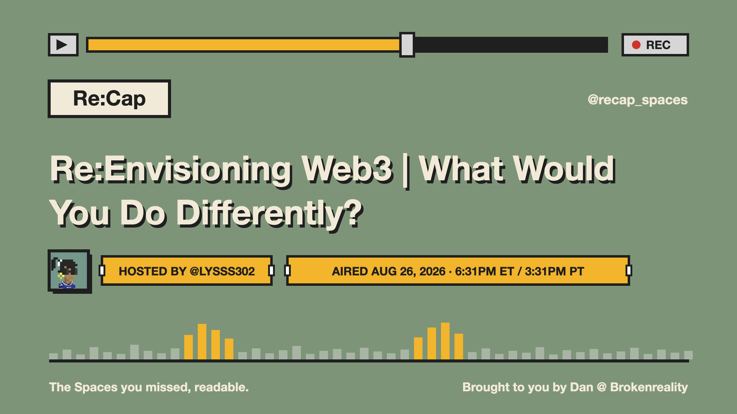 Re:Envisioning Web3 | What Would You Do Differently?