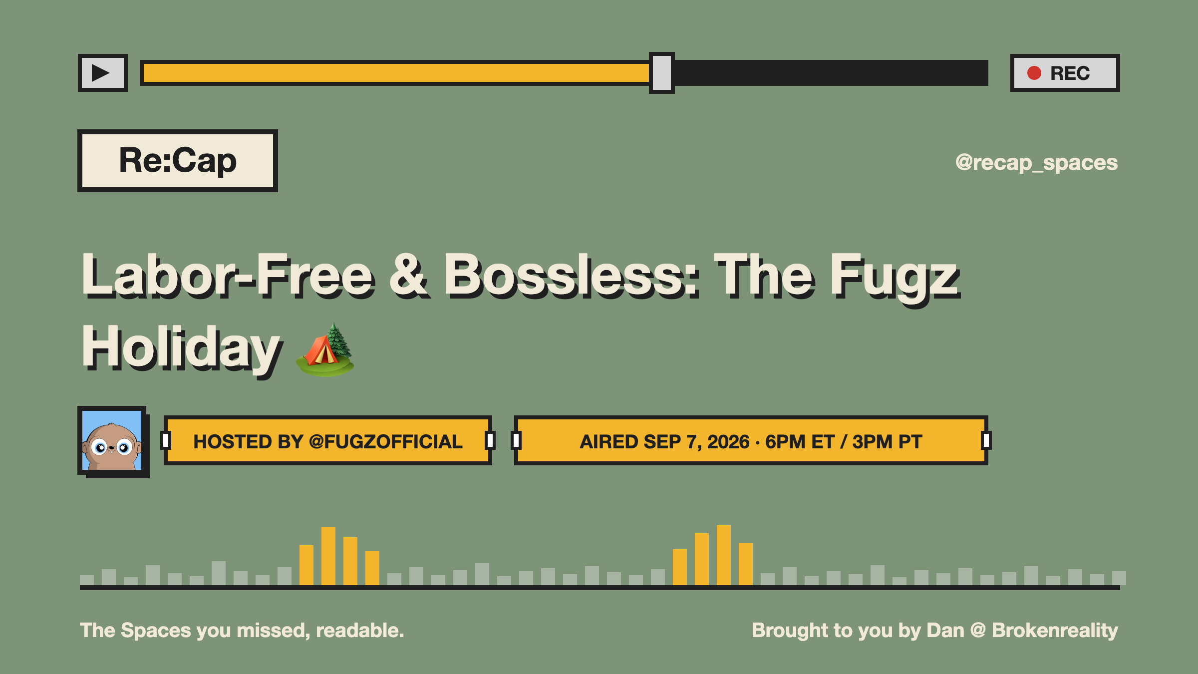 Labor-Free & Bossless: The Fugz Holiday 🏕️