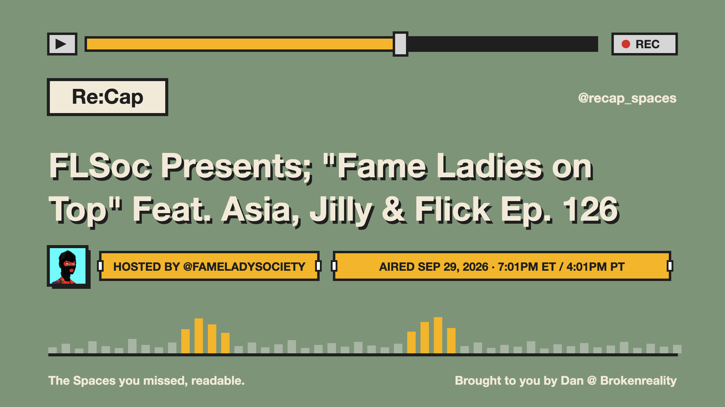 FLSoc Presents; "Fame Ladies on Top" Feat. Asia, Jilly & Flick Ep. 126