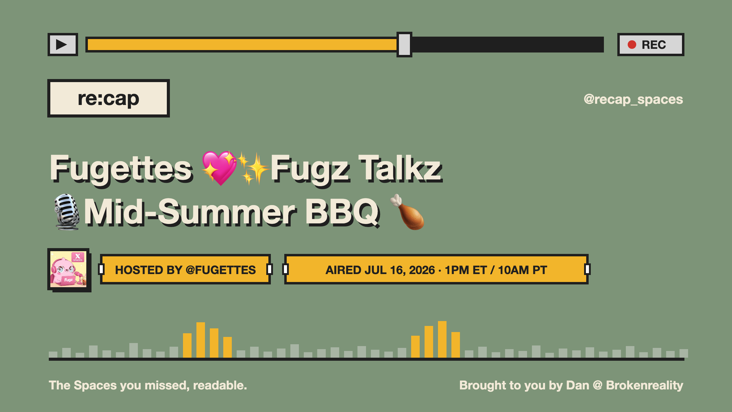 Fugettes 💖✨Fugz Talkz 🎙️Mid-Summer BBQ 🍗