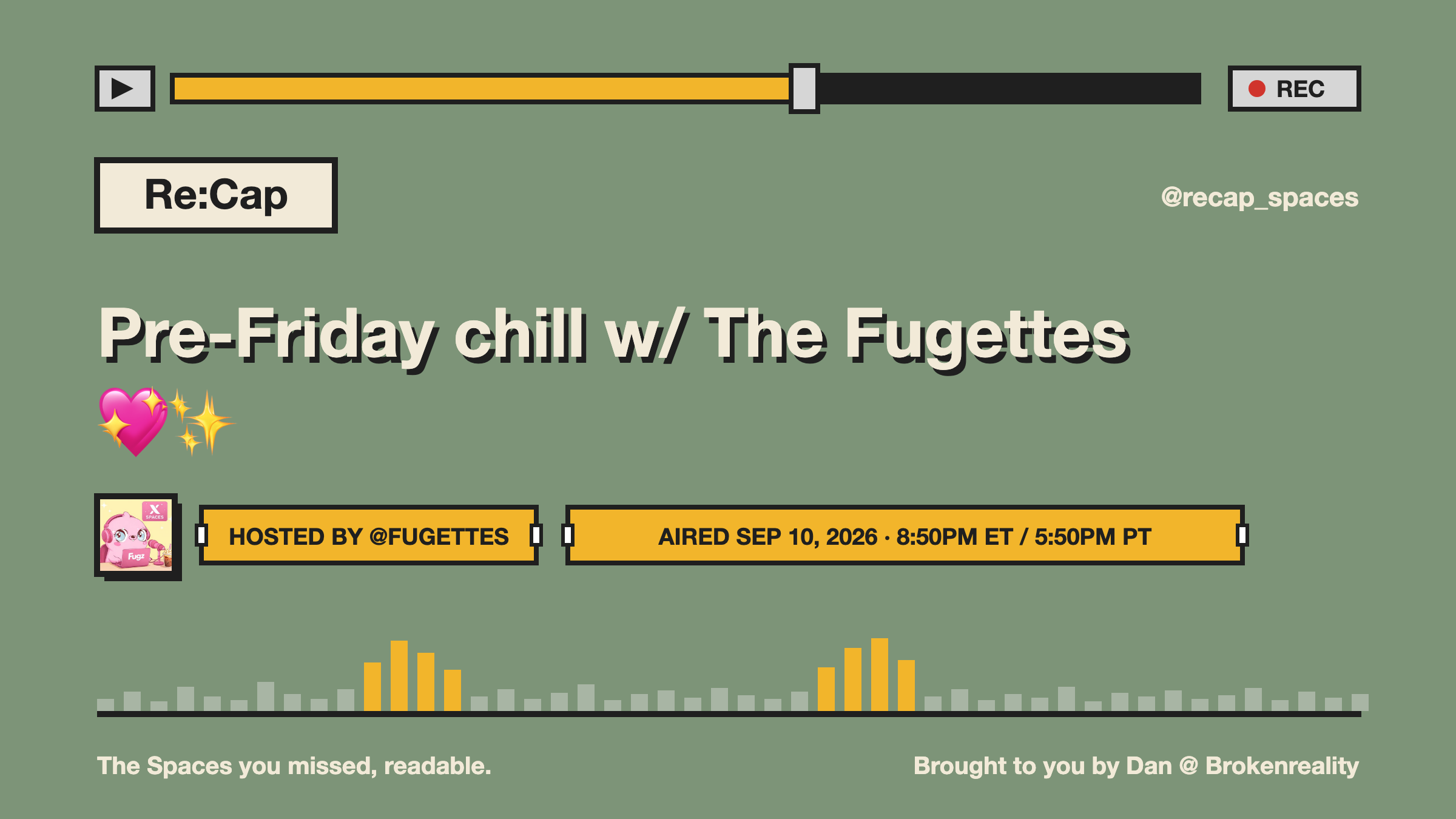 Pre-Friday chill w/ The Fugettes 💖✨️