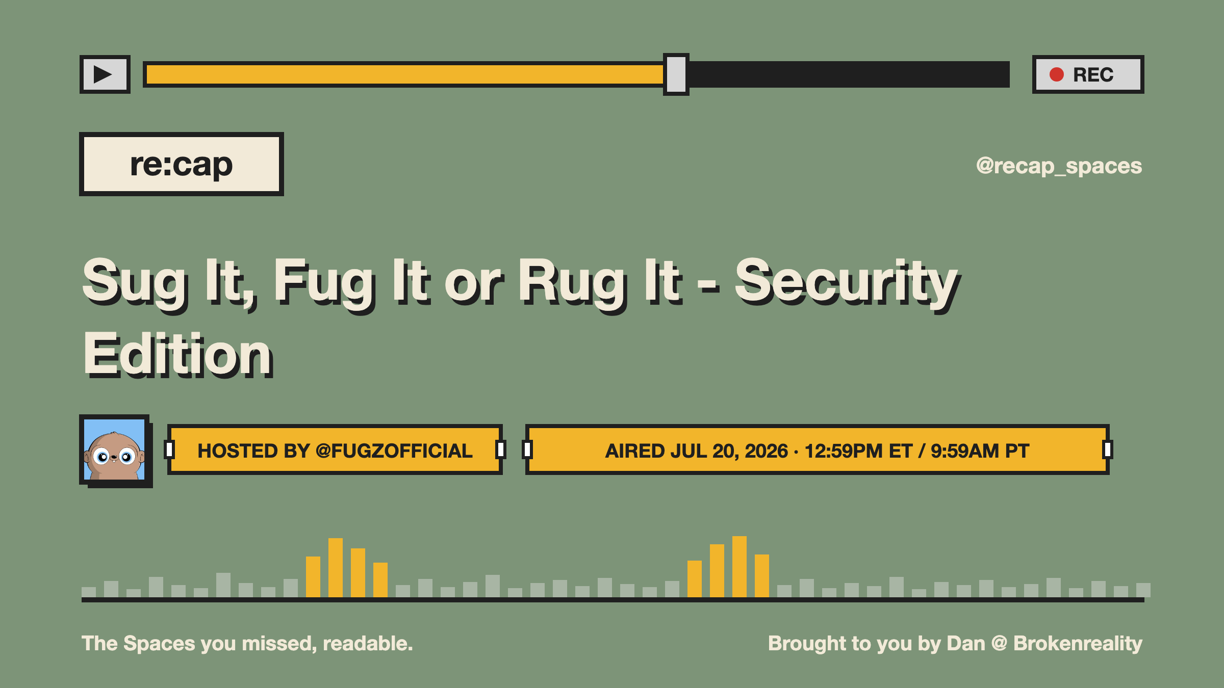 Sug It, Fug It or Rug It - Security Edition