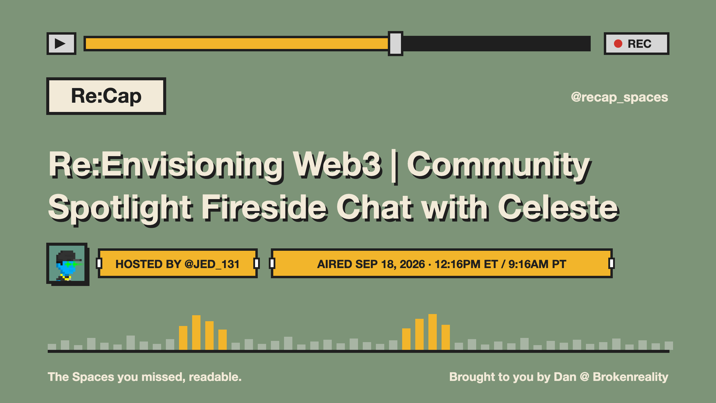 Re:Envisioning Web3 | Community Spotlight Fireside Chat with Celeste