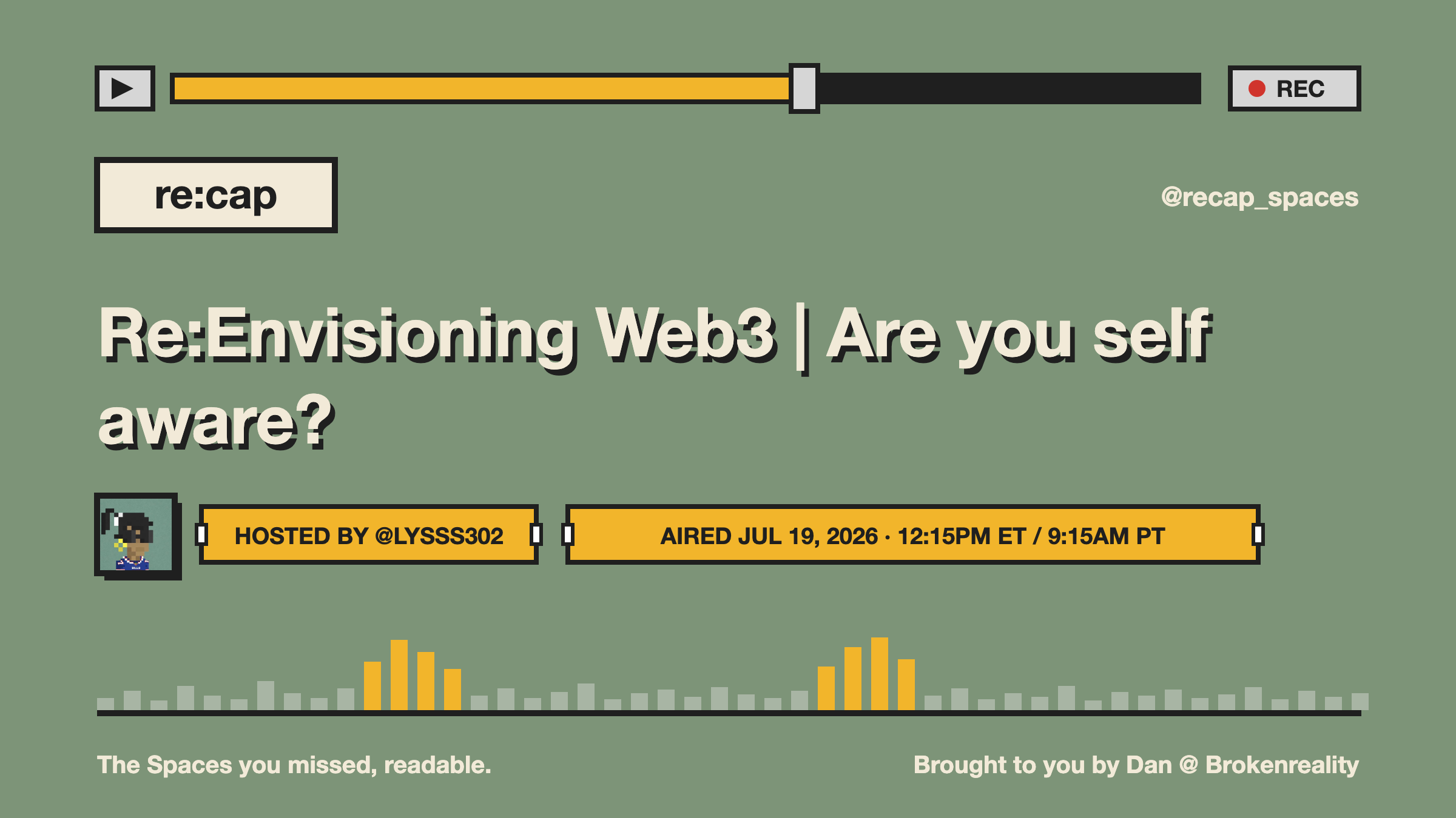 Re:Envisioning Web3 | Are you self aware?