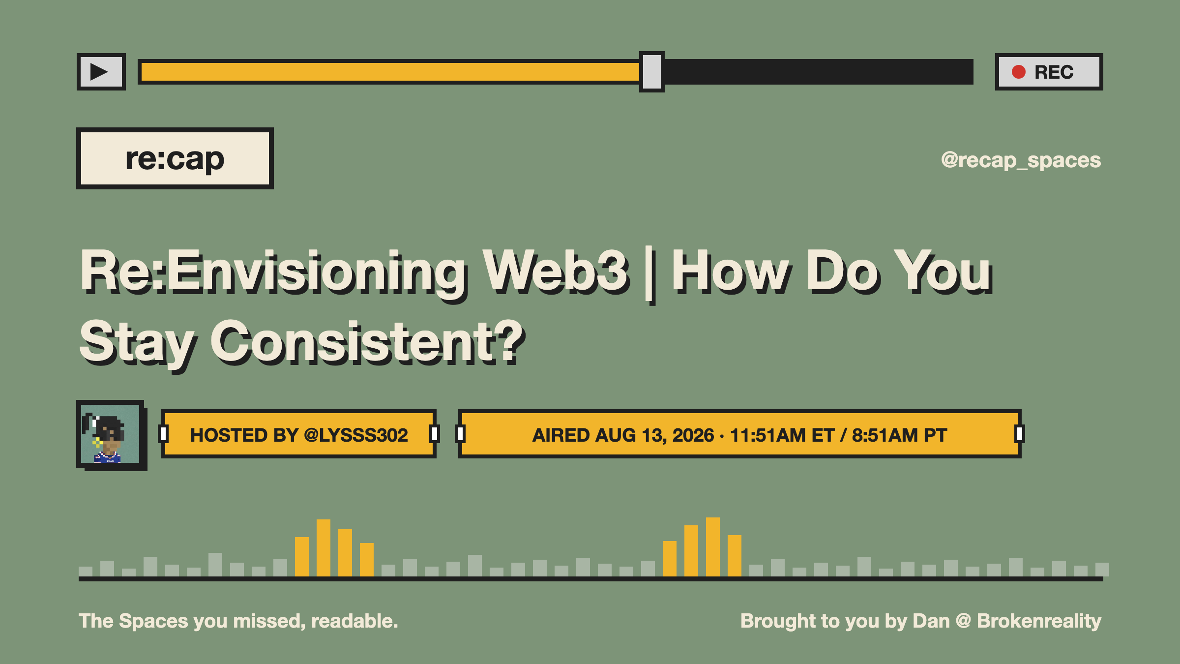 Re:Envisioning Web3 | How Do You Stay Consistent?