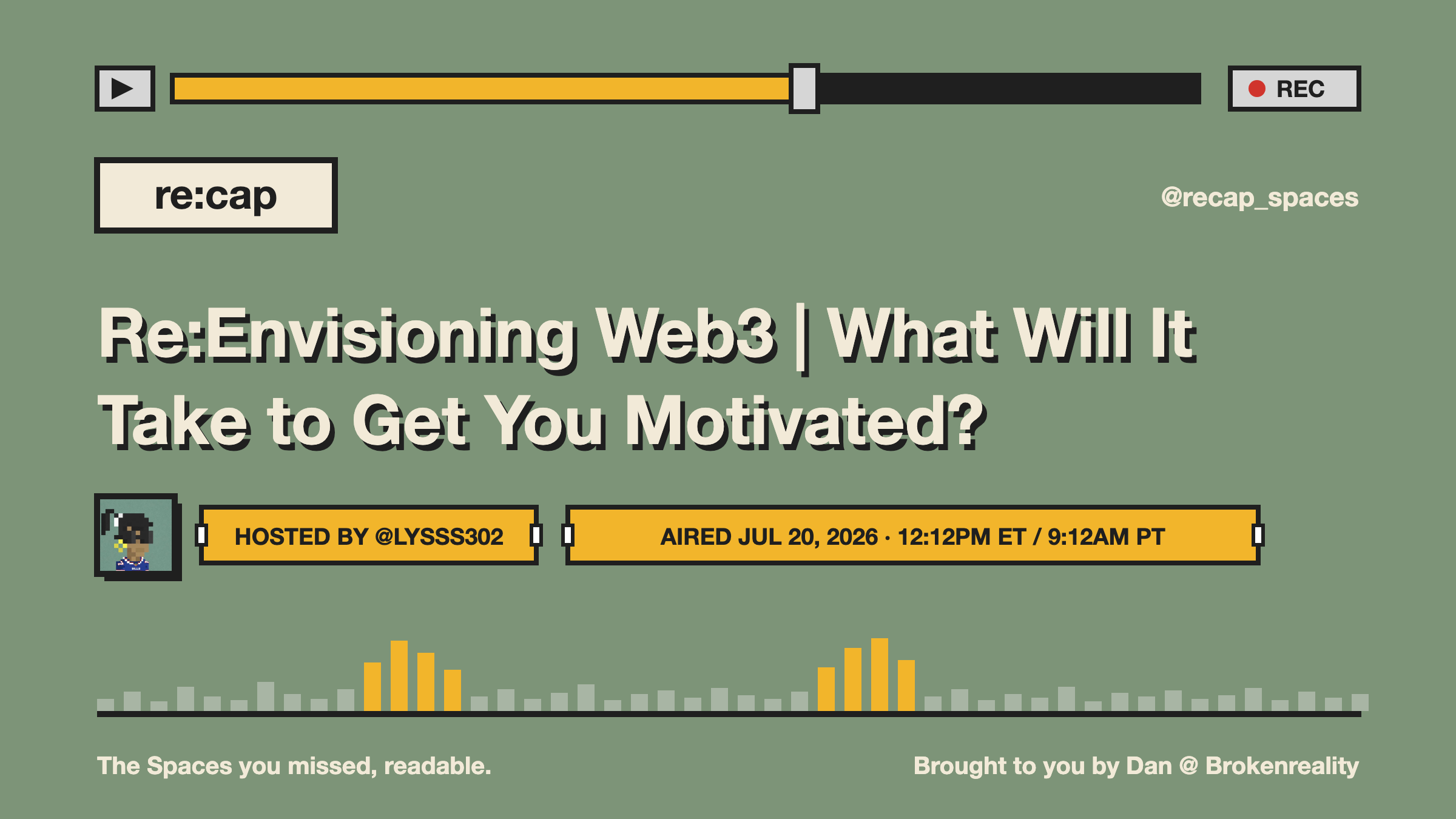 Re:Envisioning Web3 | What Will It Take to Get You Motivated?