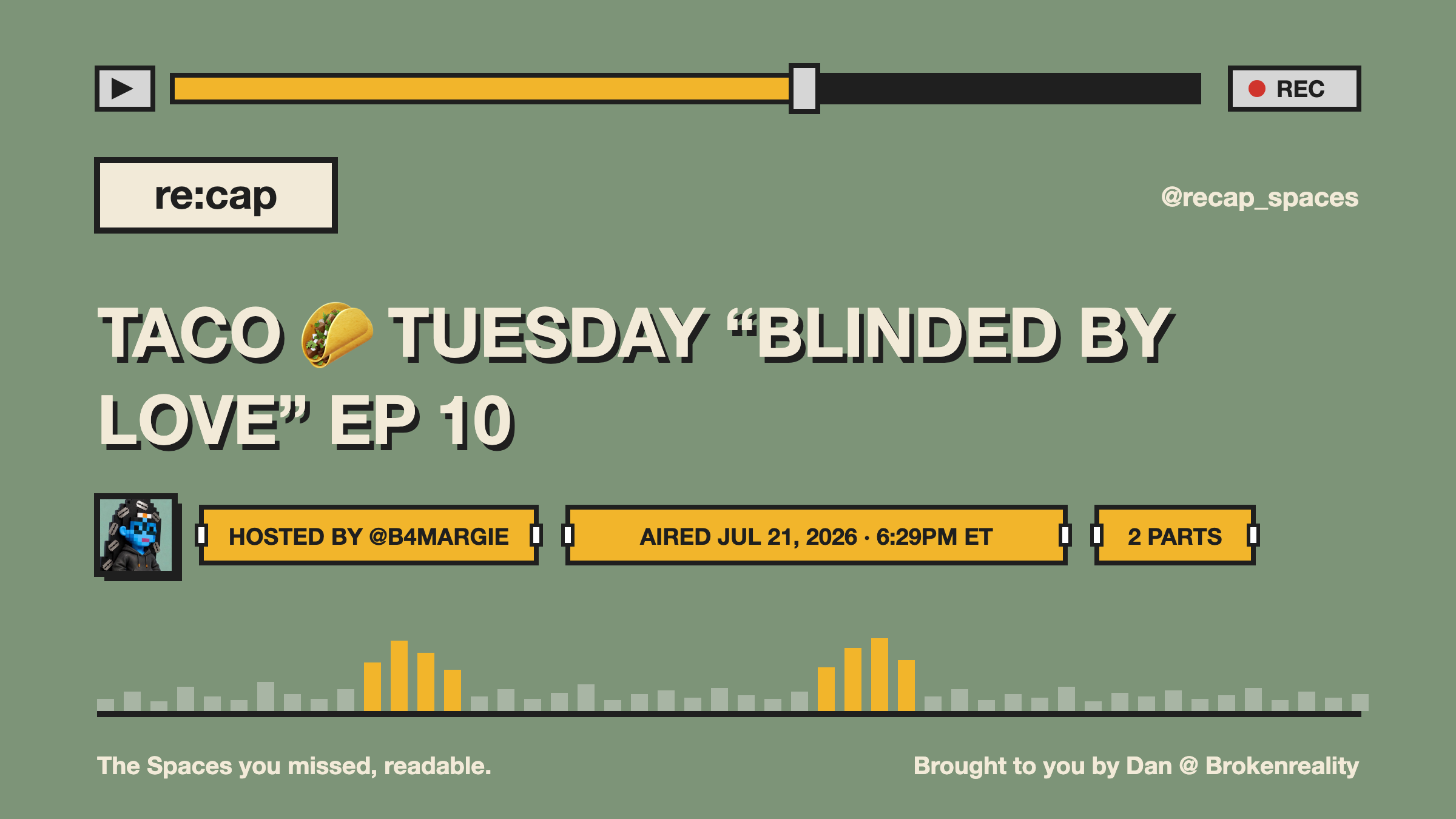TACO 🌮 TUESDAY “BLINDED BY LOVE” EP 10