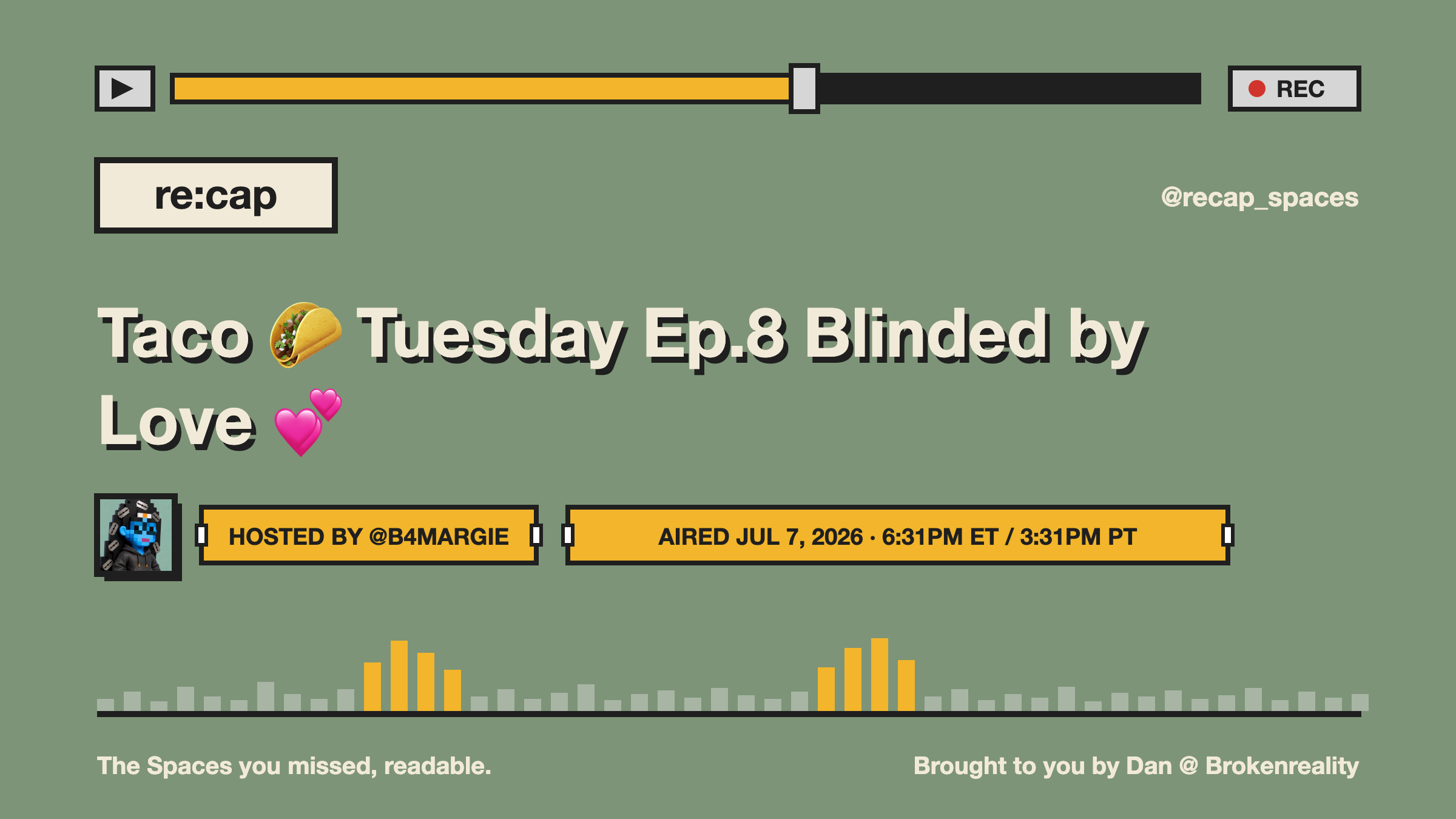 Taco 🌮 Tuesday Ep.8 Blinded by Love 💕