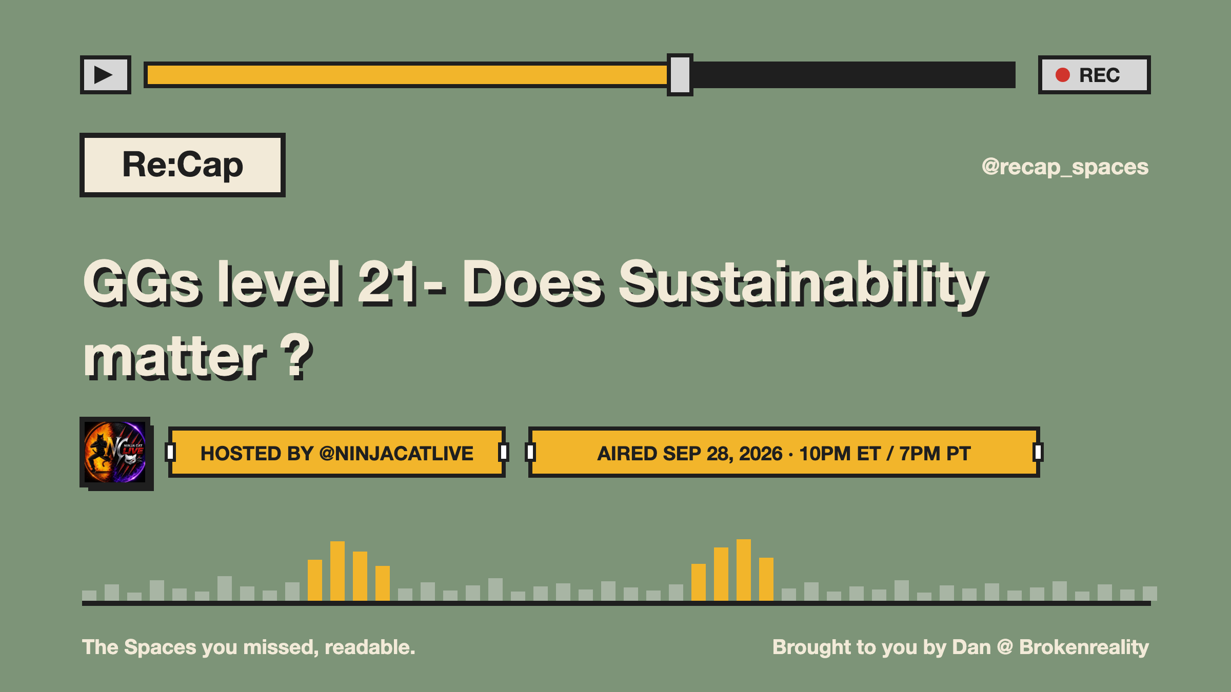 GGs level 21- Does Sustainability matter ?
