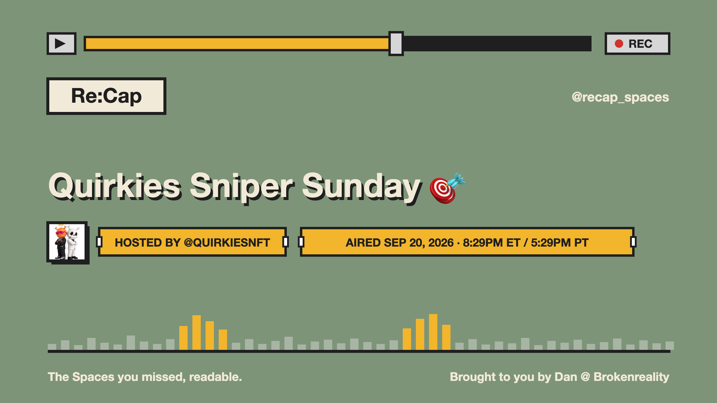 Quirkies Sniper Sunday 🎯