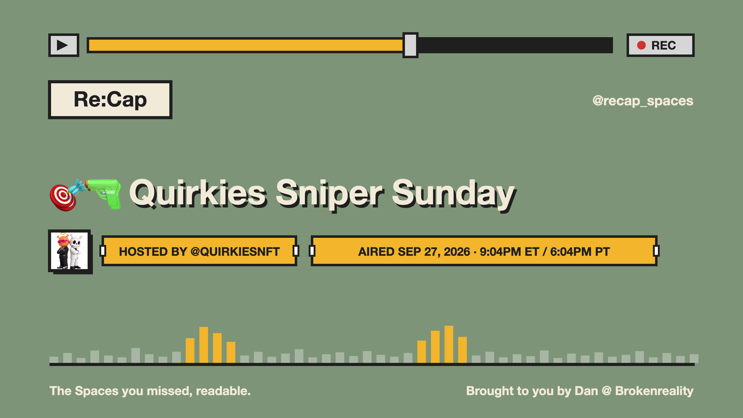 🎯🔫 Quirkies Sniper Sunday