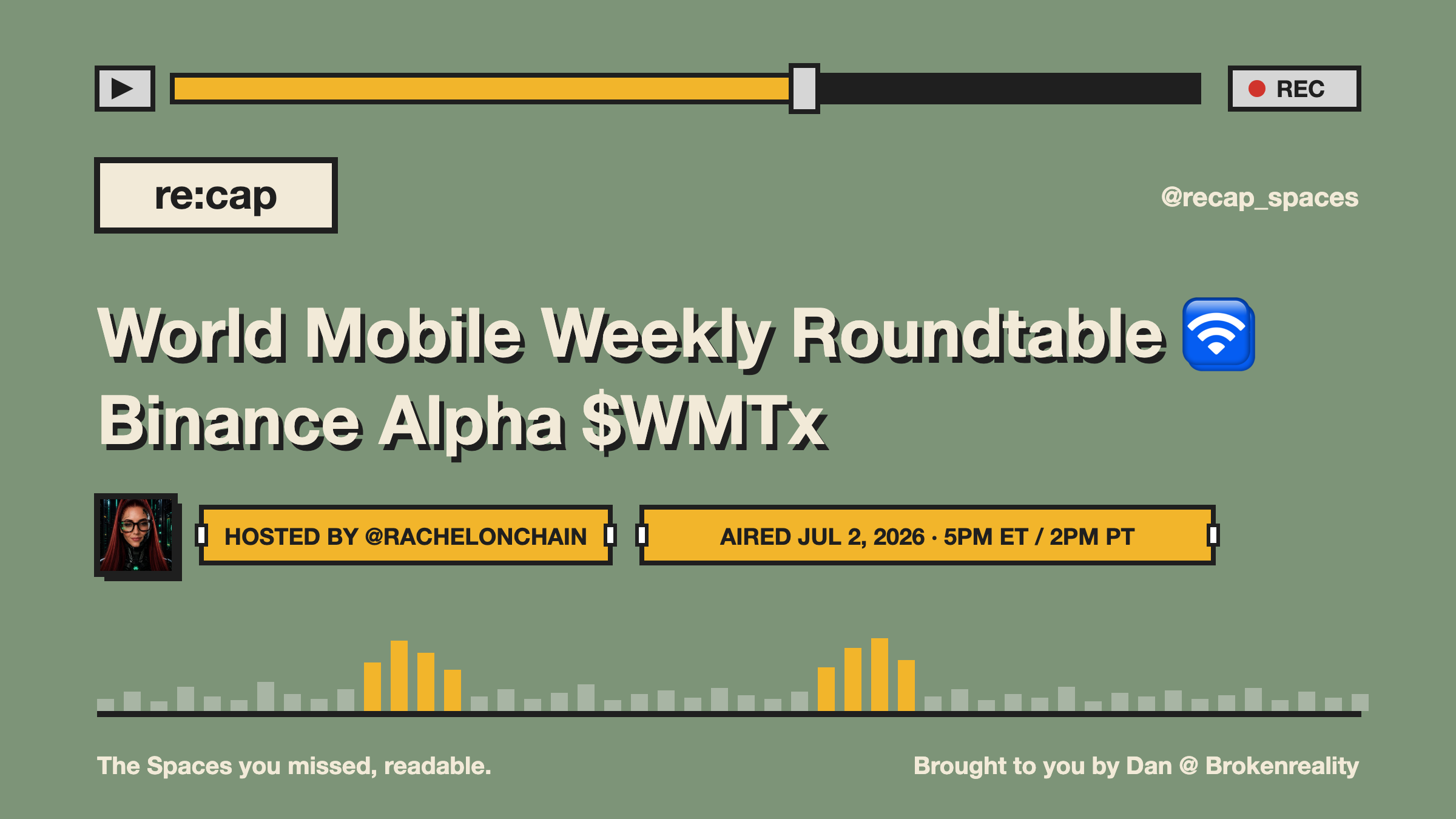 World Mobile Weekly Roundtable 🛜 Binance Alpha $WMTx