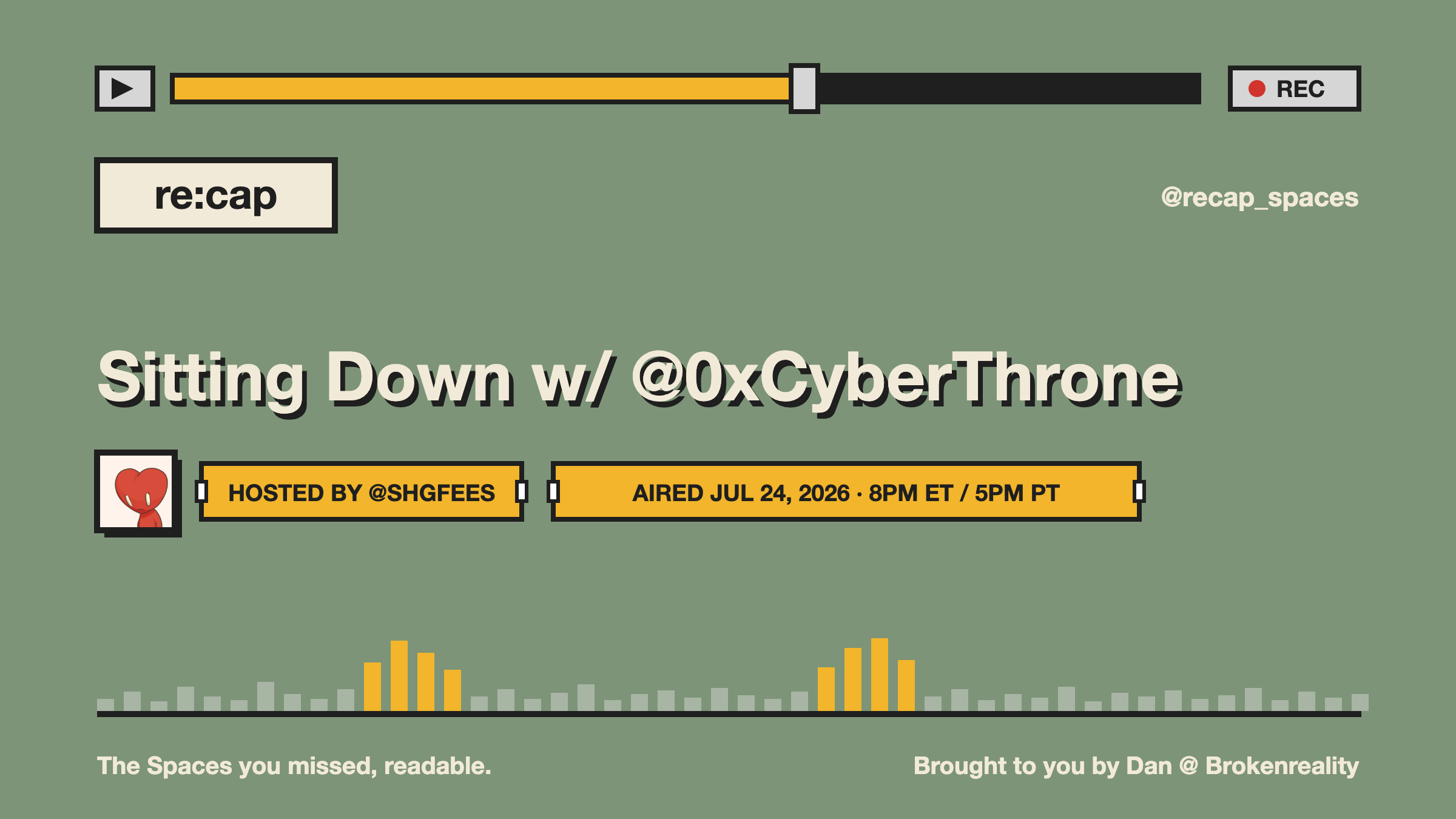 Sitting Down w/ @0xCyberThrone