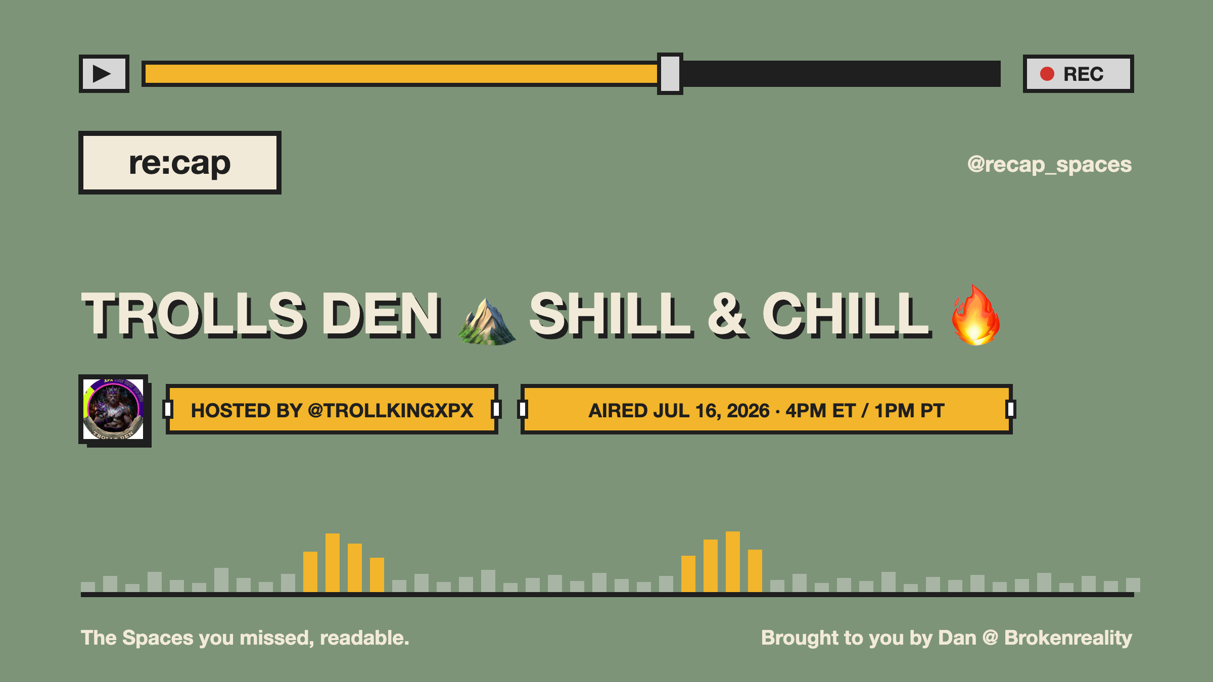 TROLLS DEN ⛰️ SHILL & CHILL 🔥