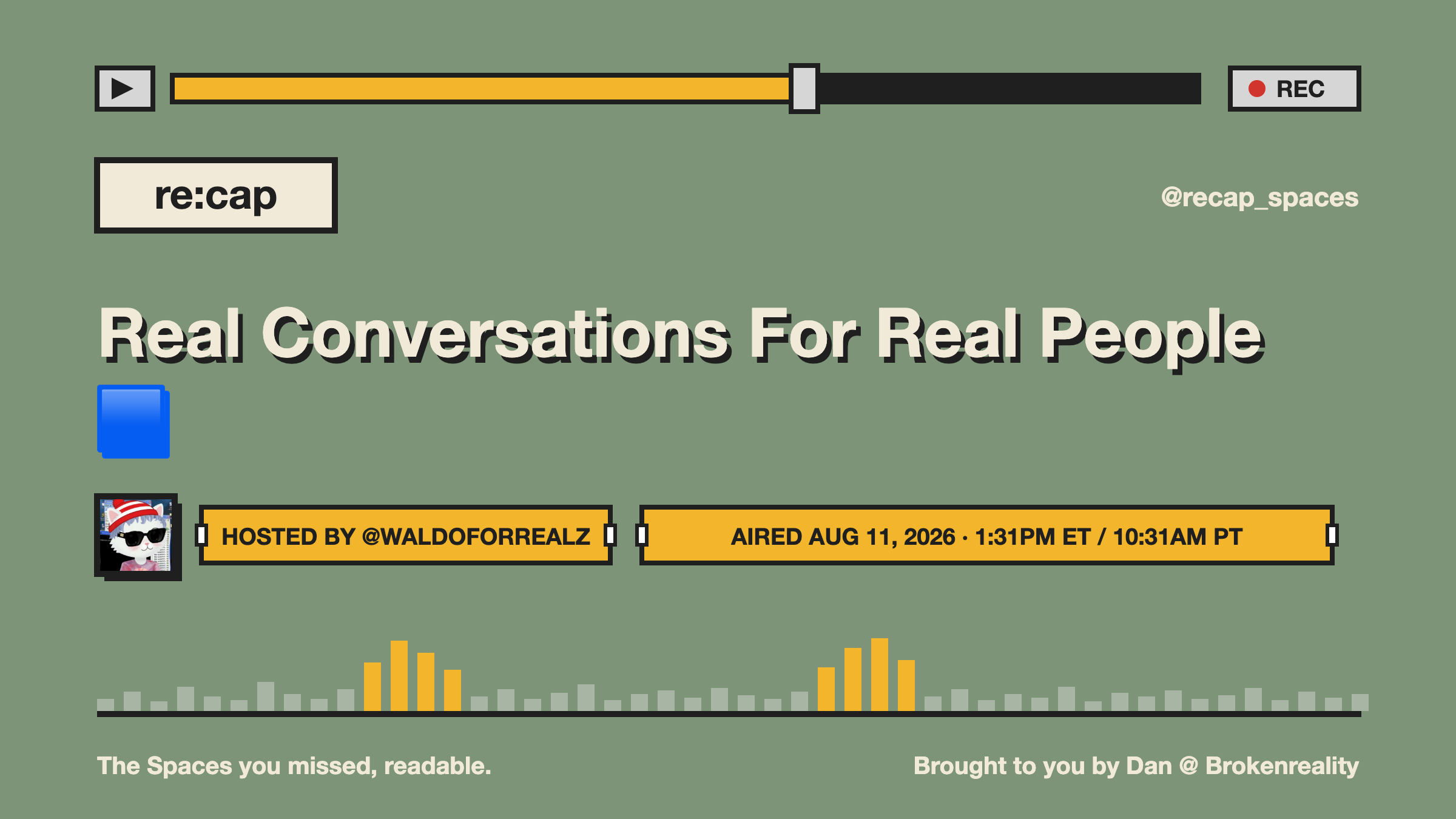 Real Conversations For Real People 🟦