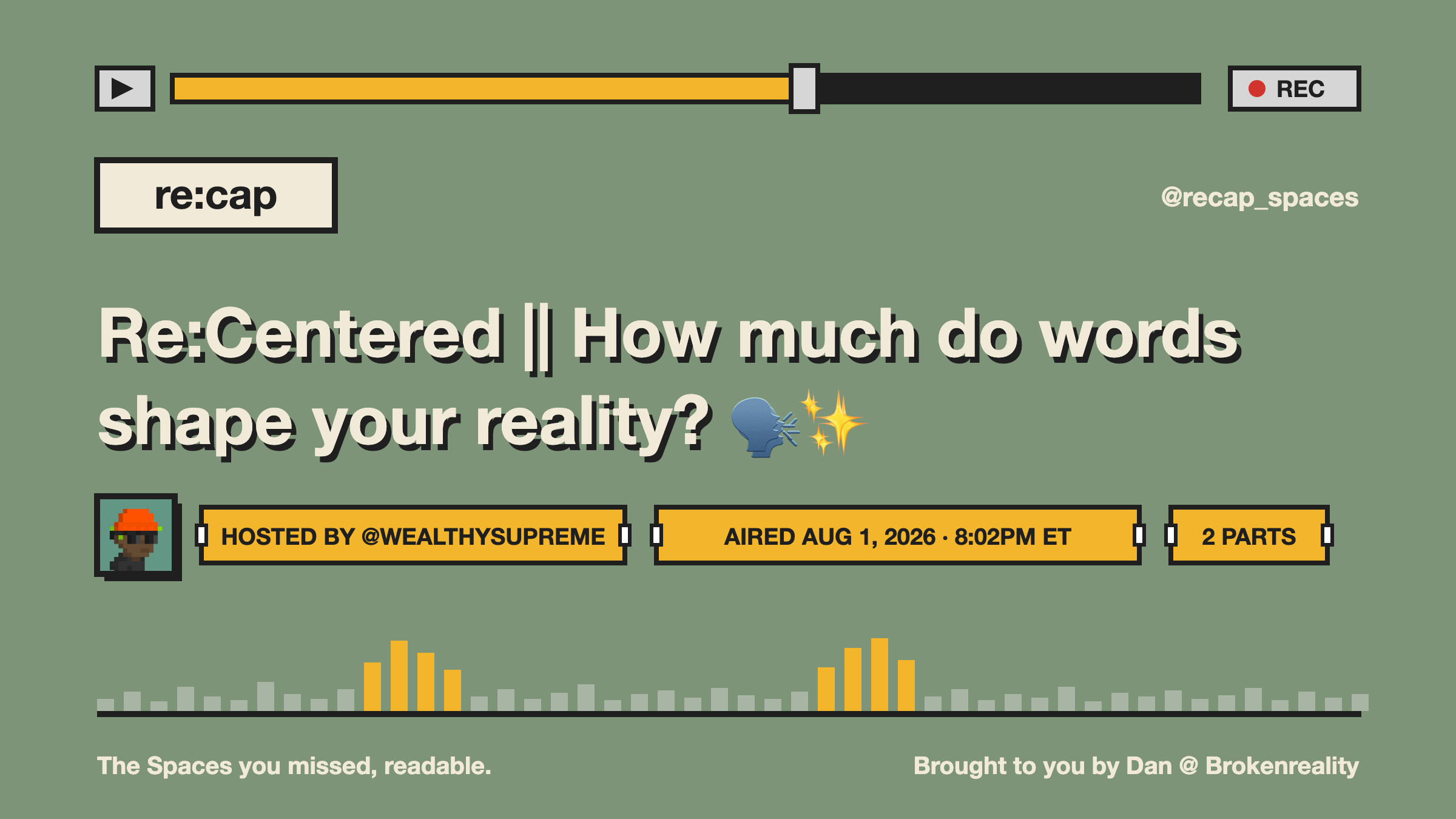 Re:Centered || How much do words shape your reality? 🗣️✨