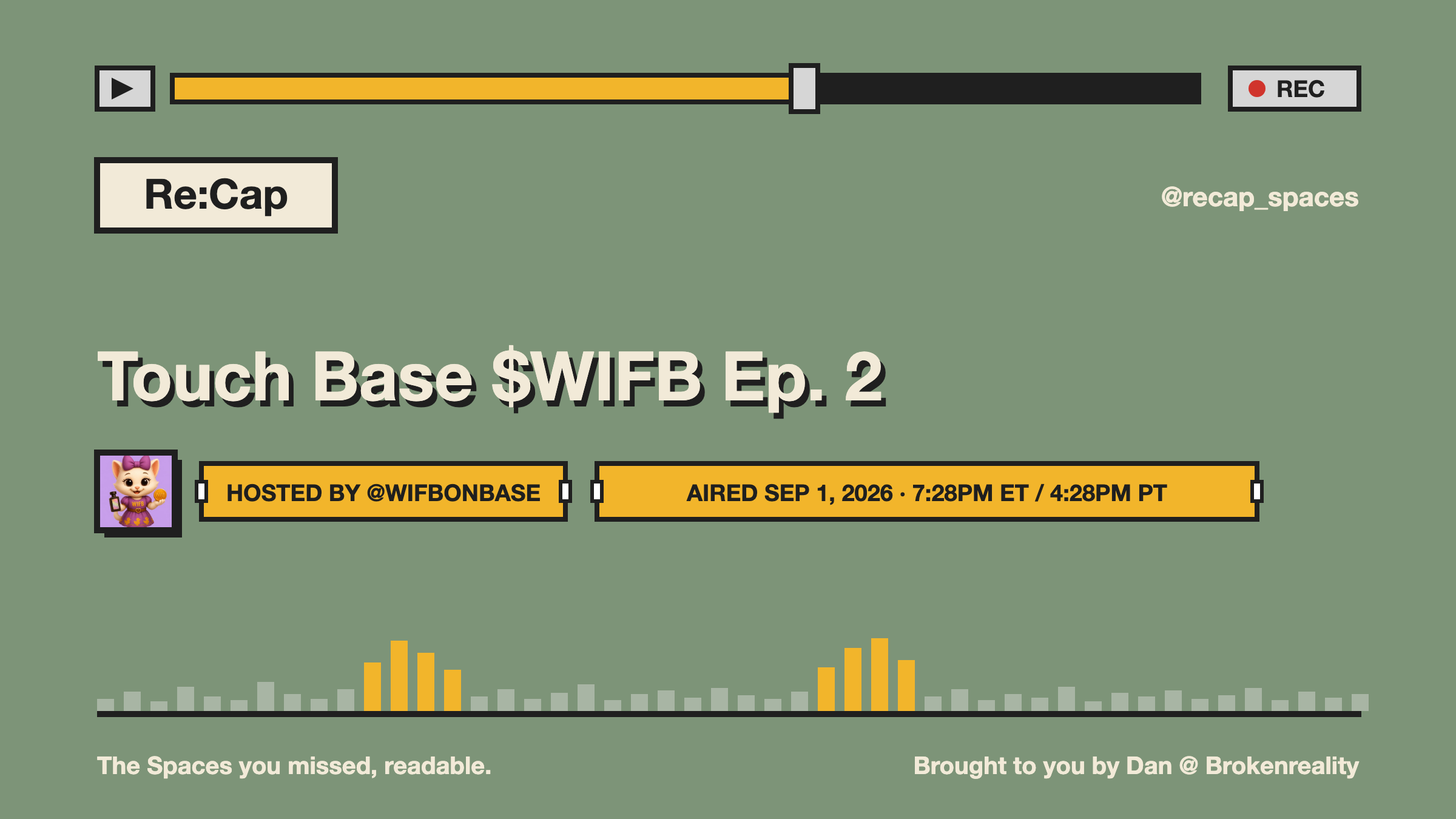 Touch Base $WIFB Ep. 2